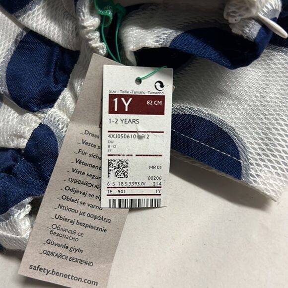 BENETTON | Navy | DOTS SKIRTS - Picture 6 of 6